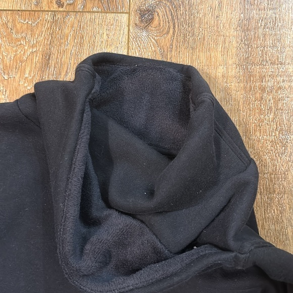 ATHLETA MEDIUM BLACK SWESTSHIRT DRESS LINED - Picture 3 of 5